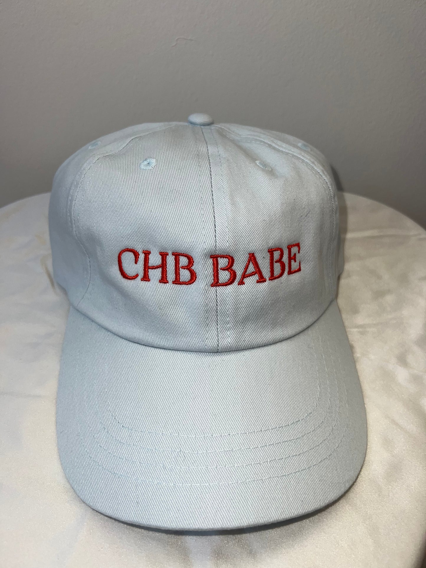 CHB BABE Cap in Pastel Blue