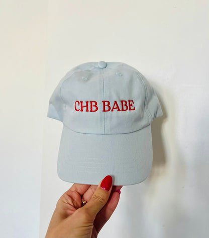 CHB BABE Cap in Pastel Blue