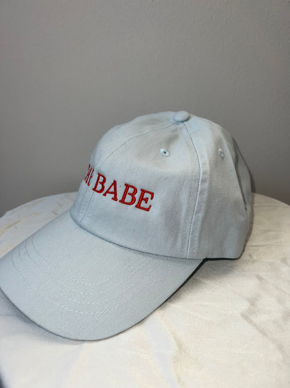 CHB BABE Cap in Pastel Blue